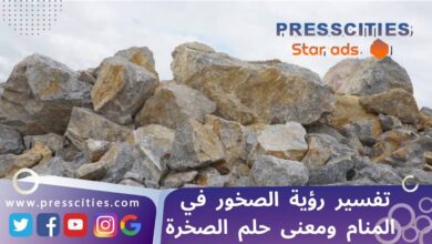 تفسير رؤية الصخور في المنام ومعنى حلم الصخرة
