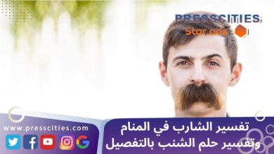 تفسير الشارب في المنام وتفسير حلم الشنب بالتفصيل