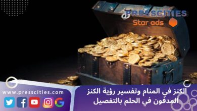الكنز في المنام وتفسير رؤية الكنز المدفون في الحلم بالتفصيل