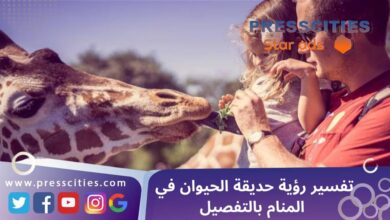 تفسير رؤية حديقة الحيوان في المنام بالتفصيل