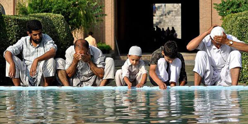 خطوات الوضوء بالترتيب