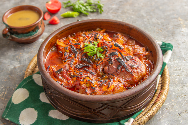 طريقة عمل طاجن الكوارع
