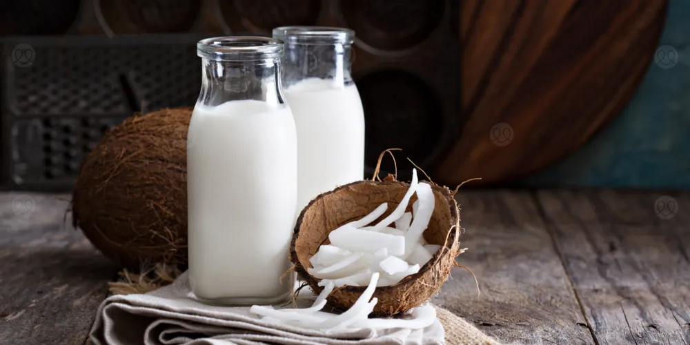 حليب جوز الهند