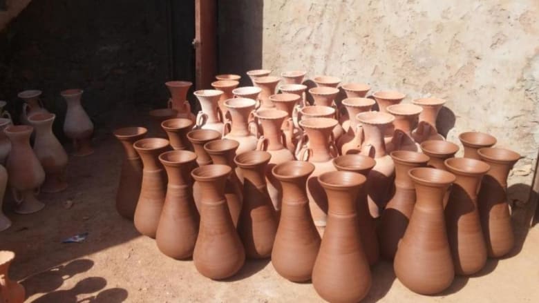 طرق صناعة الفخار